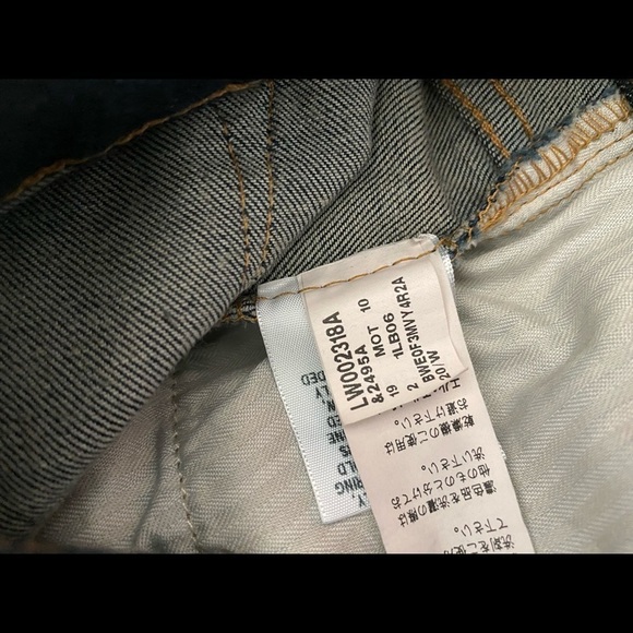 LLBean Blue Slim Leg Skinny jeans - Picture 4 of 7